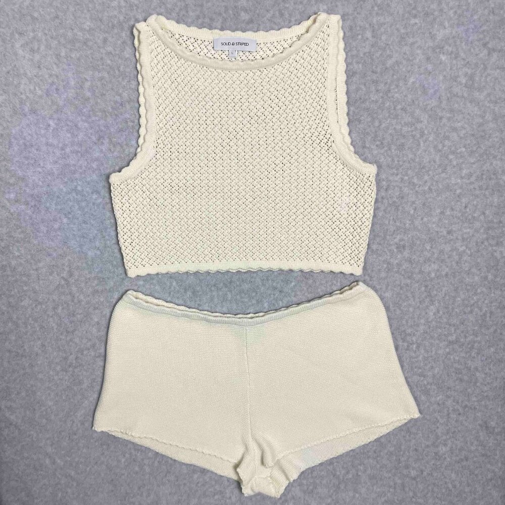 Solid & Striped Set Celeste Micro Shorts And Slee… - image 5